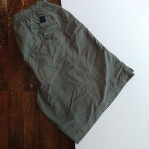 Nike Olive Green Swim Trunks, Size Large